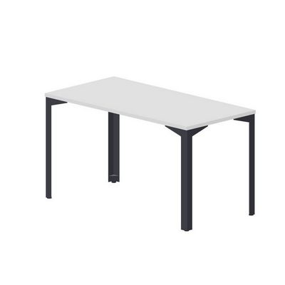 Ray RYS147 BLAN (Белый/Антрацит) Стол, без отверстий