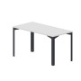 Ray RYS147 BLAN (Белый/Антрацит) Стол, без отверстий