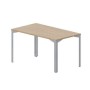 Ray RYS148 OWTI (Светлый дуб/Титан) Стол, без отверстий