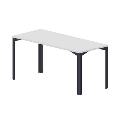 Ray RYS167 BLAN (Белый/Антрацит) Стол, без отверстий