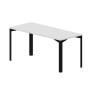 Ray RYS167 BLNR (Белый/Черный) Стол, без отверстий