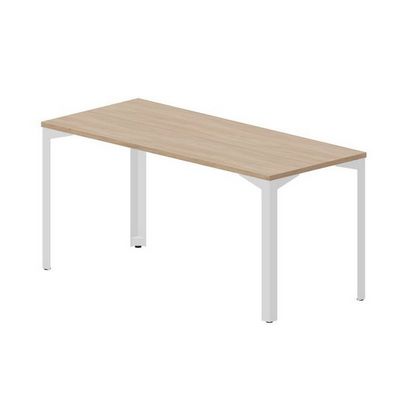 Ray RYS167 OWBL (Светлый дуб/Белый) Стол, без отверстий