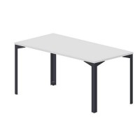 Ray RYS168 BLAN (Белый/Антрацит) Стол, без отверстий