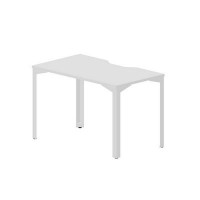 Ray RYV127 BLBL (Белый/Белый) Стол, эргономичный вырез