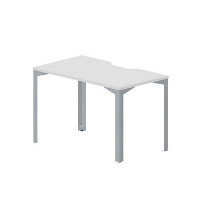 Ray RYV127 BLTI (Белый/Титан) Стол, эргономичный вырез