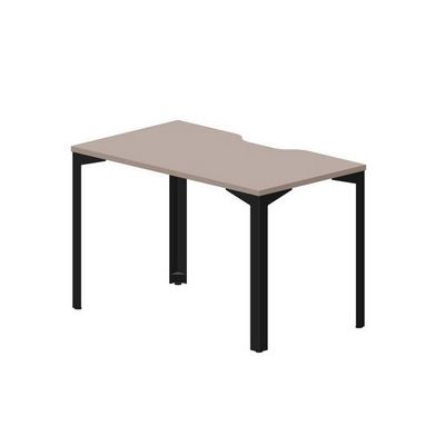 Ray RYV127 TRNR (Тортора/Черный) Стол, эргономичный вырез