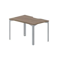 Ray RYV128 WNTI (Орех/Титан) Стол, эргономичный вырез