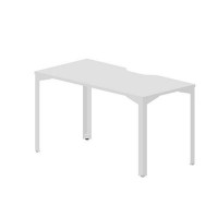 Ray RYV147 BLBL (Белый/Белый) Стол, эргономичный вырез