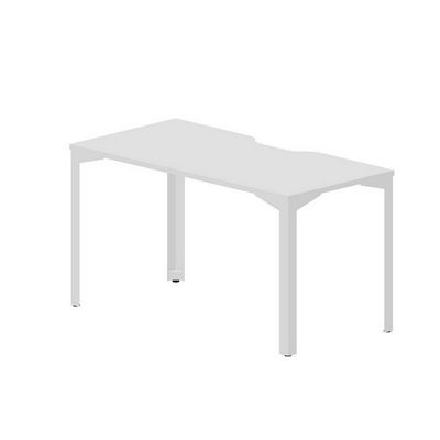 Ray RYV147 BLBL (Белый/Белый) Стол, эргономичный вырез