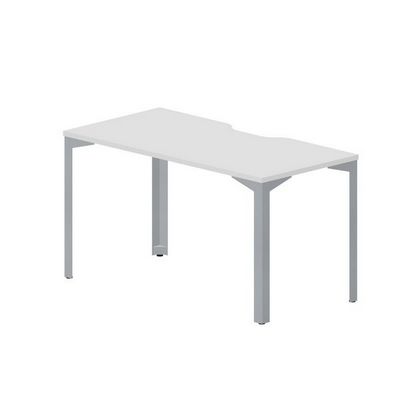 Ray RYV147 BLTI (Белый/Титан) Стол, эргономичный вырез