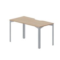 Ray RYV147 OWTI (Светлый дуб/Титан) Стол, эргономичный вырез