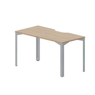 Ray RYV147 OWTI (Светлый дуб/Титан) Стол, эргономичный вырез