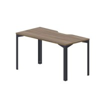Ray RYV147 WNAN (Орех/Антрацит) Стол, эргономичный вырез