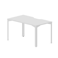 Ray RYV148 BLBL (Белый/Белый) Стол, эргономичный вырез