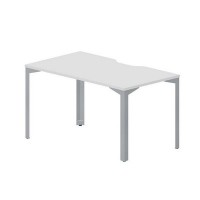 Ray RYV148 BLTI (Белый/Титан) Стол, эргономичный вырез