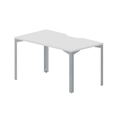 Ray RYV148 BLTI (Белый/Титан) Стол, эргономичный вырез
