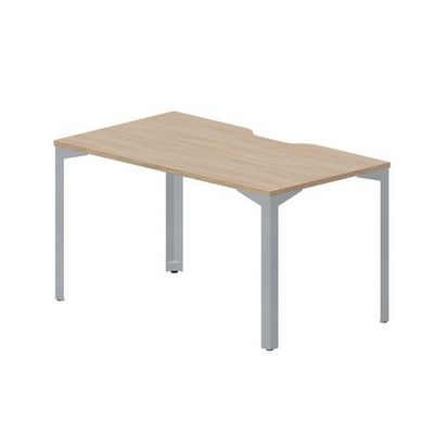 Ray RYV148 OWTI (Светлый дуб/Титан) Стол, эргономичный вырез