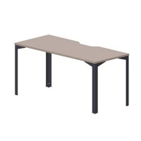 Ray RYV167 TRAN (Тортора/Антрацит) Стол, эргономичный вырез