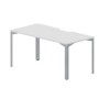 Ray RYV168 BLTI (Белый/Титан) Стол, эргономичный вырез