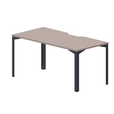 Ray RYV168 TRAN (Тортора/Антрацит) Стол, эргономичный вырез