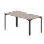 Ray RYV168 TRAN (Тортора/Антрацит) Стол, эргономичный вырез