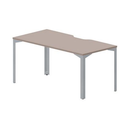 Ray RYV168 TRTI (Тортора/Титан) Стол, эргономичный вырез