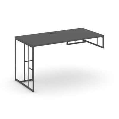 Rift RF.SPOT-013 (R) (Антрацит/Антрацит) Стол письменный для опорной тумбы правый