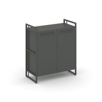 Rift RF.SS-21 (Антрацит/Антрацит) Шкаф 2 ниши широкий