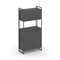 Rift RF.SS-42 (Антрацит/Антрацит) Шкаф 4 ниши широкий