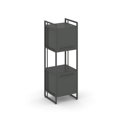 Rift RF.SU-33 (U) (Антрацит/Антрацит) Шкаф 3 ниши узкий