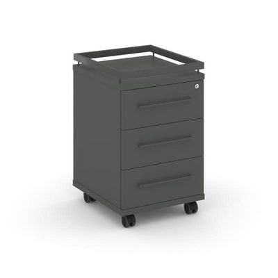 Rift RF.TM-003 (Антрацит/Антрацит) Тумба мобильная усиленная + рамка