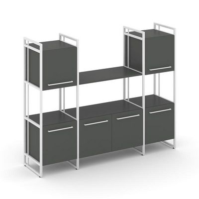 Rift RF.NS-002 (Антрацит/Белый) Шкаф комбинированый