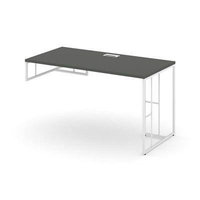 Rift RF.SPOT-014 (L) (Антрацит/Белый) Стол письменный для опорной тумбы левый