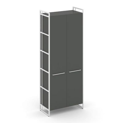 Rift RF.SS-51 (Антрацит/Белый) Шкаф 5 ниш широкий