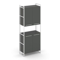 Rift RF.SS-52 (Антрацит/Белый) Шкаф 5 ниш широкий