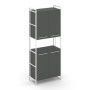 Rift RF.SS-52 (Антрацит/Белый) Шкаф 5 ниш широкий