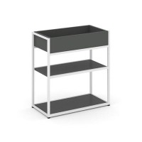 Rift RF.STM-011 (Антрацит/Белый) Стеллаж металлический низкий приставной