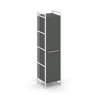 Rift RF.SU-41 (L) (Антрацит/Белый) Шкаф 4 ниши узкий