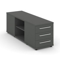 Rift RF.TOPD-002 (Антрацит/Белый) Тумба опорная/приставная