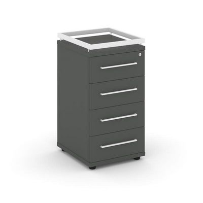 Rift RF.TPR-002 (Антрацит/Белый) Тумба приставная + рамка