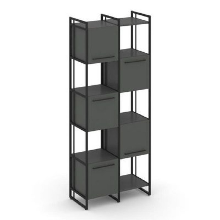Рифт RF.NS-003 (Антрацит/Черный) Шкаф комбинированый