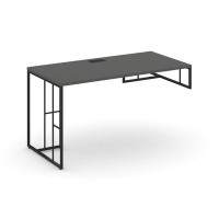 Rift RF.SPOT-003 (R) (Антрацит/Черный) Стол письменный для опорной тумбы правый