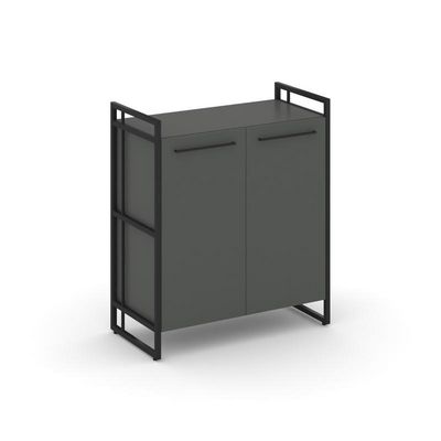 Rift RF.SS-21 (Антрацит/Черный) Шкаф 2 ниши широкий