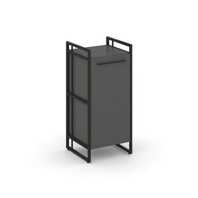 Rift RF.SU-21 (R) (Антрацит/Черный) Шкаф 2 ниши узкий