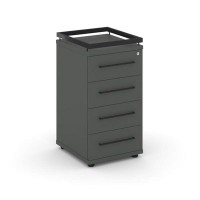 Rift RF.TPR-002 (Антрацит/Черный) Тумба приставная + рамка