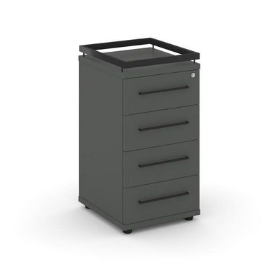 Rift RF.TPR-002 (Антрацит/Черный) Тумба приставная + рамка