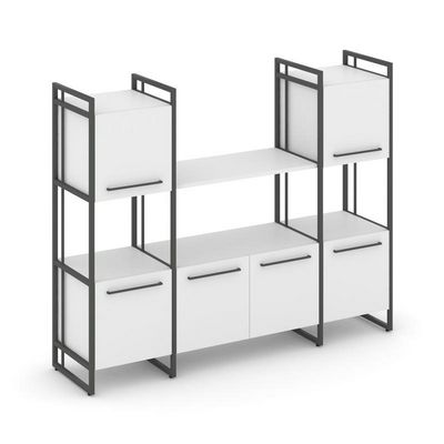 Rift RF.NS-002 (Белый брилиант/Антрацит) Шкаф комбинированый