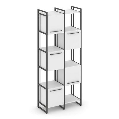 Rift RF.NS-003 (Белый брилиант/Антрацит) Шкаф комбинированый