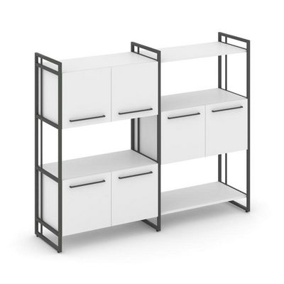 Rift RF.NS-004 (Белый брилиант/Антрацит) Шкаф комбинированый