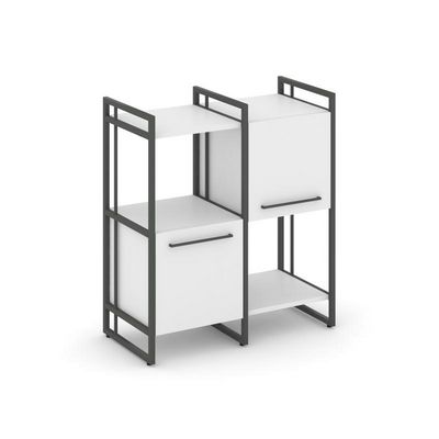 Rift RF.NS-005 (Белый брилиант/Антрацит) Шкаф комбинированый